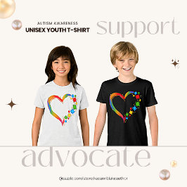 Autismus Awareness Unisex Jugend-T - Shirt
