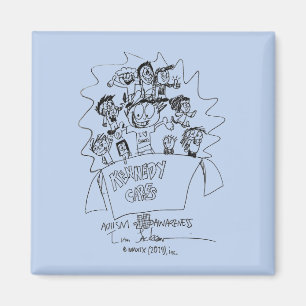 Autismus Awarness Magnet
