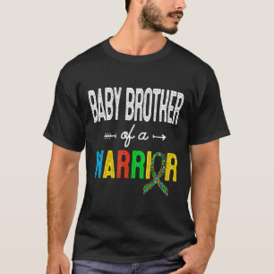 Autismus-Baby Bruder eines Kämpfers Autismus-Bewus T-Shirt