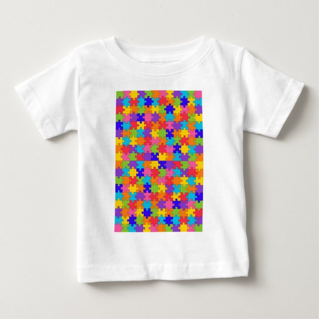 Autismus Baby T-shirt (Vorderseite)