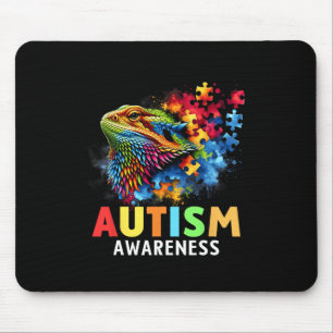 Autismus Barteter Drache Autistic Autismus Awarene Mousepad