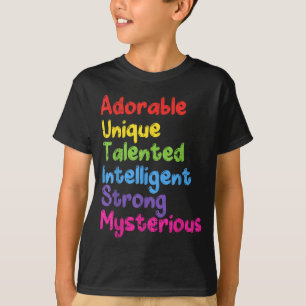 Autismus-Bedeutung-Bewusstsein-Shirt Autistisches T-Shirt