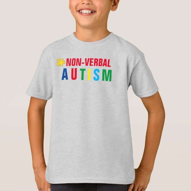 Autismus - Behalt oder kreiere Dein eigenes Kids-T T-Shirt (Vorderseite)