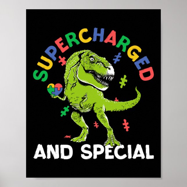 Autismus bei Audhd-Behinderung und Neurovielfalt Poster (Vorne)