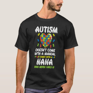 Autismus bei Frauen Kommt Nicht Mit Handbuch Es ko T-Shirt