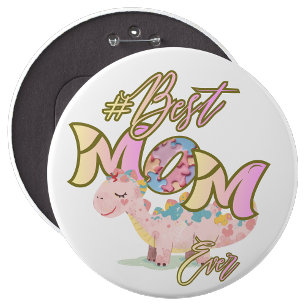 Autismus Beste Mutter überhaupt Pin Button