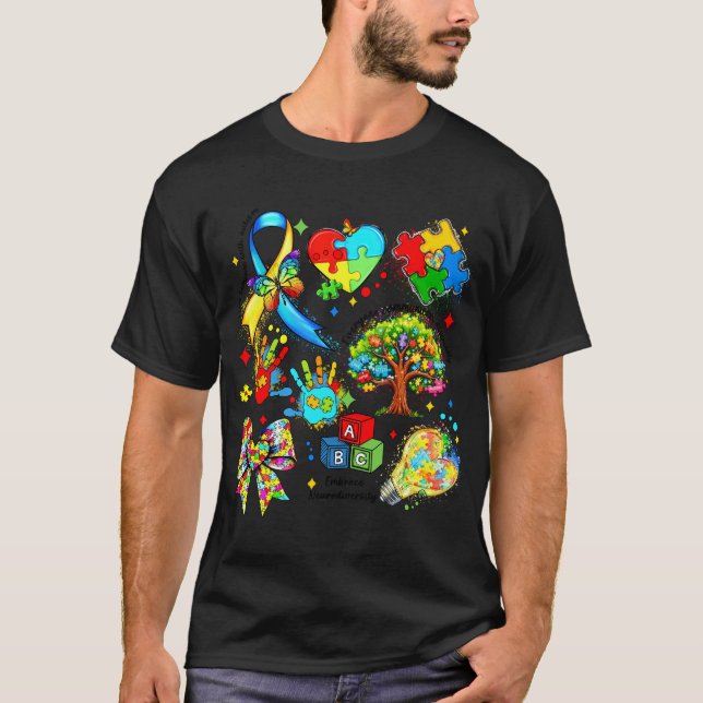 Autismus-Bewusstsein 11-0 T-Shirt (Vorderseite)