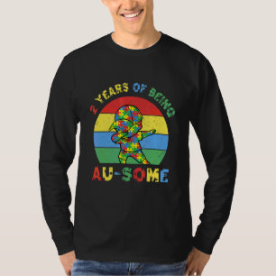 Autismus Bewusstsein Abfall Phantastisch 2 Jahre a T-Shirt