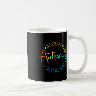 Autismus Bewusstsein Akzeptanz Adapt Advocate Auti Kaffeetasse