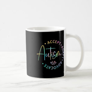 Autismus Bewusstsein Akzeptanz Adapt Advocate Auti Kaffeetasse