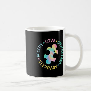 Autismus Bewusstsein Akzeptanz Adapt Advocate Auti Kaffeetasse
