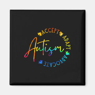 Autismus Bewusstsein Akzeptanz Adapt Advocate Auti Magnet
