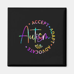 Autismus Bewusstsein Akzeptanz Adapt Advocate Auti Magnet