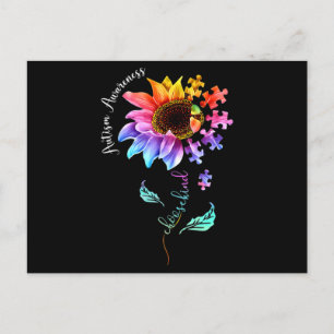 Autismus Bewusstsein Akzeptanz Frauen Mama Lehreri Postkarte