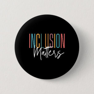Autismus Bewusstsein Akzeptanz Inklusion Probleme  Button