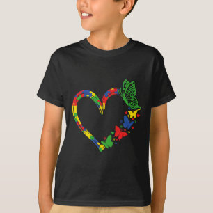 Autismus Bewusstsein Akzeptanz Liebe Männer Frauen T-Shirt