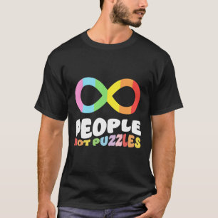 Autismus Bewusstsein Akzeptanz Menschen nicht räts T-Shirt