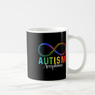 Autismus Bewusstsein Akzeptanz Unendlichkeit Symbo Kaffeetasse
