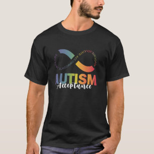 Autismus Bewusstsein Akzeptanz Unendlichkeit Symbo T-Shirt