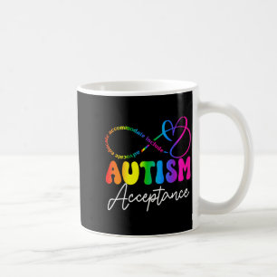 Autismus-Bewusstsein-Akzeptanz-Unendlichkeitssymbo Kaffeetasse