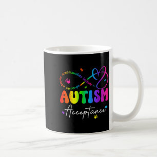 Autismus-Bewusstsein-Akzeptanz-Unendlichkeitssymbo Kaffeetasse