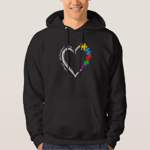 Autismus Bewusstsein Akzeptanz verstehen Liebe Hoodie