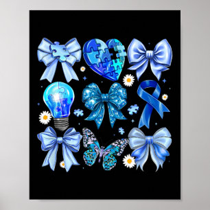 Autismus Bewusstsein Akzeptanz verstehen Puzzle Bl Poster