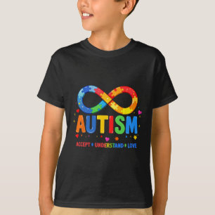 Autismus-Bewusstsein Akzeptieren Verstehen Liebe A T-Shirt