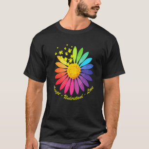 Autismus-Bewusstsein Akzeptieren Verstehen Liebe A T-Shirt