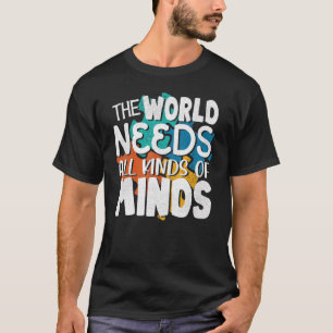 Autismus-Bewusstsein Alle Arten Von Geistern Autis T-Shirt
