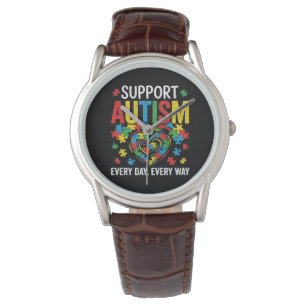 Autismus-Bewusstsein Armbanduhr