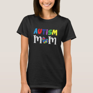 Autismus-Bewusstsein, Autismus-Mutter, Autismus un T-Shirt