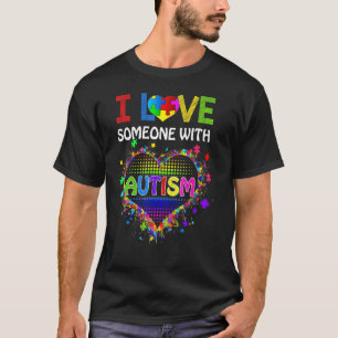 Autismus-Bewusstsein Autismus-Mutter Ich liebe jem T-Shirt