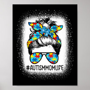 Autismus-Bewusstsein Autismus-Mutter-Leben Unorden Poster