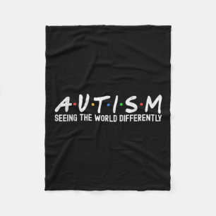 Autismus Bewusstsein Autismus Squad Unterstützung  Fleecedecke