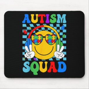 Autismus Bewusstsein Autismus Squad Unterstützung Mousepad