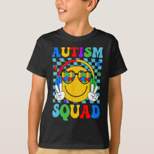 Autismus Bewusstsein Autismus Squad Unterstützung T-Shirt
