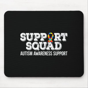 Autismus-Bewusstsein Autismus-Support-Squad Famili Mousepad
