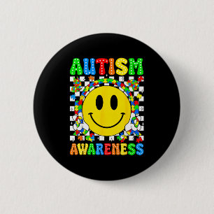 Autismus-Bewusstsein Autismus-Team Unterstützung l Button