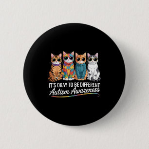 Autismus-Bewusstsein autistisch Button