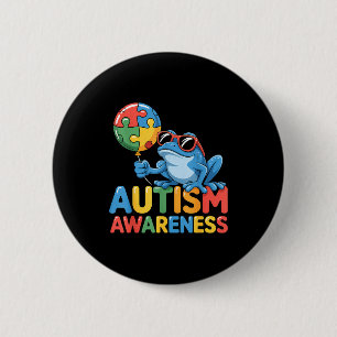 Autismus-Bewusstsein autistisch Button