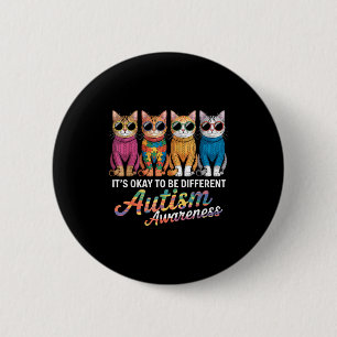 Autismus-Bewusstsein autistisch Button