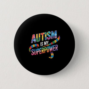 Autismus-Bewusstsein autistisch Button