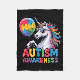Autismus-Bewusstsein autistisch  Fleecedecke