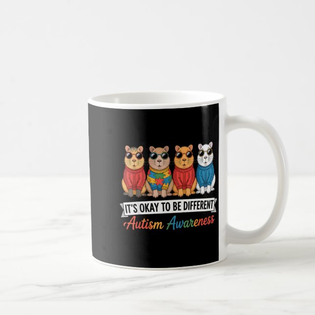 Autismus-Bewusstsein autistisch  Kaffeetasse (Rechts)