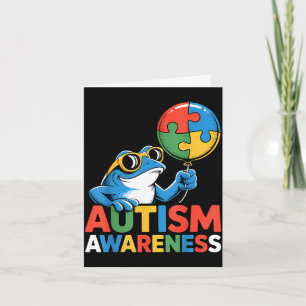 Autismus-Bewusstsein autistisch Karte