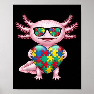 Autismus-Bewusstsein autistisch  Poster