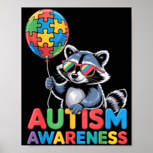 Autismus-Bewusstsein autistisch  Poster