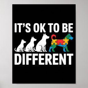 Autismus-Bewusstsein autistisch Poster