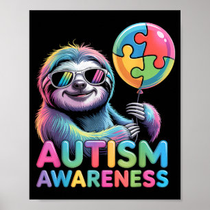Autismus-Bewusstsein autistisch Poster
